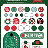 Echo Park Christmas Express Adhesive Brads (SCE455020)