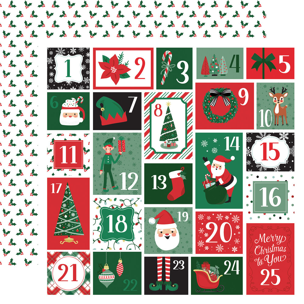 Echo Park Christmas Express 12x12 Inch Collection Kit (SCE455016)