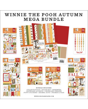Echo Park Winnie The Pooh Autumn Mega Bundle (WPA453050)