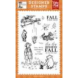 Echo Park Winnie The Pooh Autumn Designer Stamps Fall Into Happiness (WPA453049)