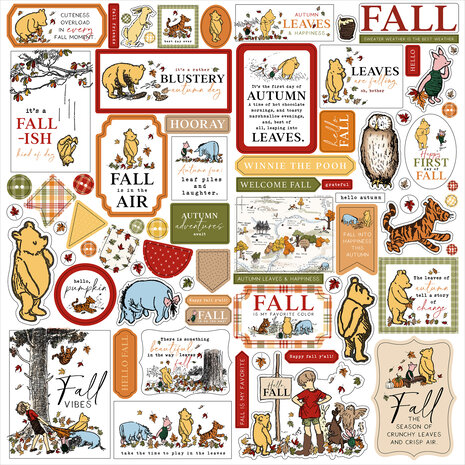 Echo Park Winnie The Pooh Autumn Mega Bundle (WPA453050)