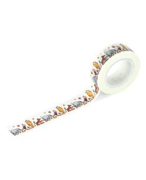 Echo Park Winnie The Pooh Autumn Washi Tape Playing In The Leaves (WPA453037)
