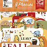 Echo Park Winnie The Pooh Autumn Titles & Phrases (WPA453032)