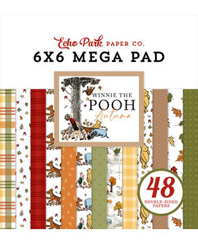 Echo Park Winnie The Pooh Autumn 6x6 Inch Cardmakers Mega Pad (WPA453031)