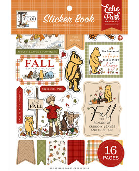 Echo Park Winnie The Pooh Autumn Sticker Book (WPA453029)