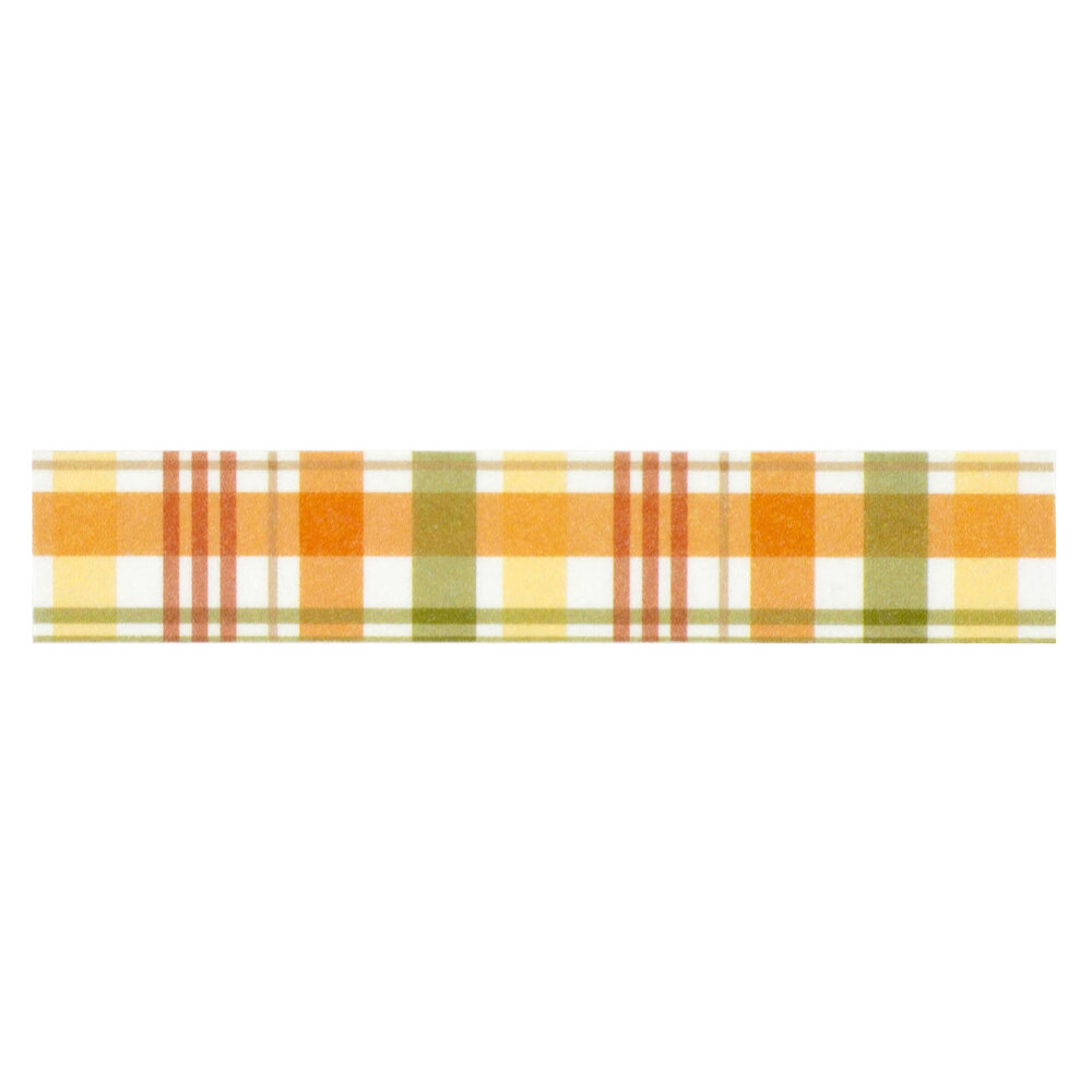 Echo Park Winnie The Pooh Autumn Washi Tape Winne The Pooh Fall Plaid (WPA453026)