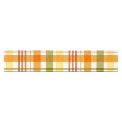 Echo Park Winnie The Pooh Autumn Washi Tape Winne The Pooh Fall Plaid (WPA453026)