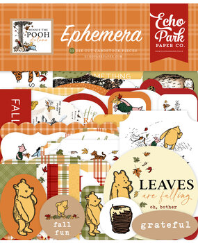 Echo Park Winnie The Pooh Autumn Ephemera (WPA453024)