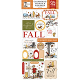 Echo Park Winnie The Pooh Autumn Chipboard Word & Phrases (WPA453022)