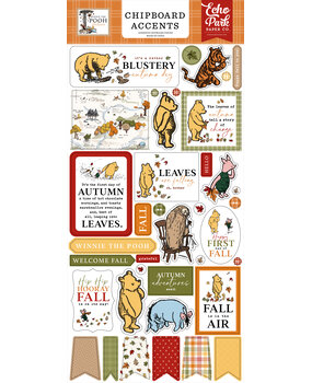 Echo Park Winnie The Pooh Autumn Chipboard Accents (WPA453021)