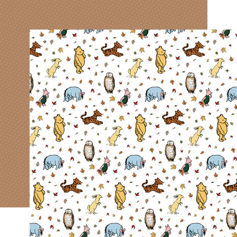 Echo Park Winnie The Pooh Autumn 12x12 Inch Collection Kit (WPA453016)