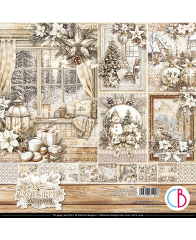 Ciao Bella Winter Season 12x12 Inch Paper Pad (12pcs) (CBPM088)
