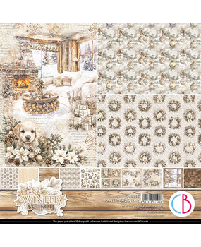 Ciao Bella Winter Season 12x12 Inch Patterns Pad (8pcs) (CBT088)