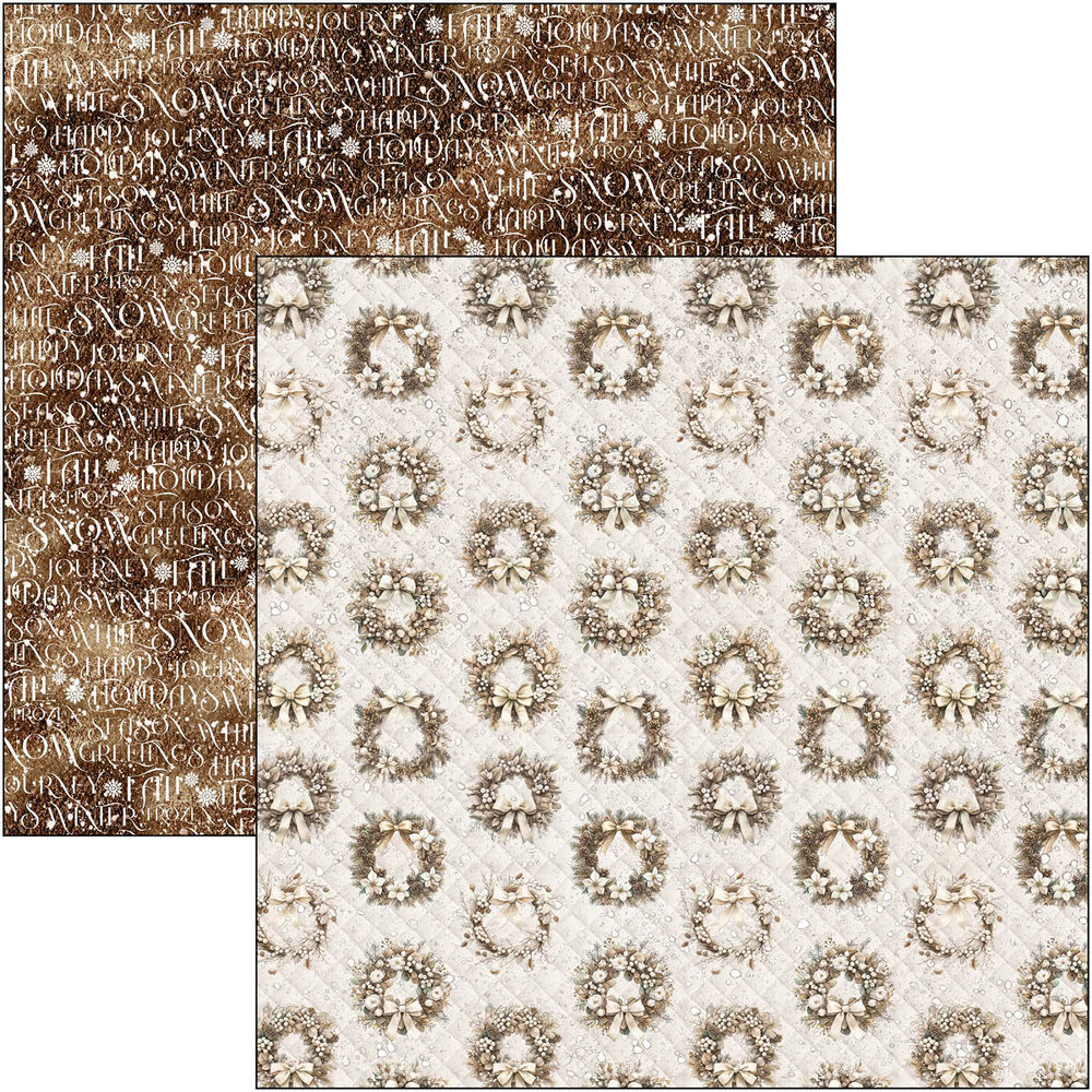 Ciao Bella Winter Season 12x12 Inch Patterns Pad (8pcs) (CBT088) Ciao Bella Winter Season 12x12 Inch Patterns Pad (8pcs) (CBT088)