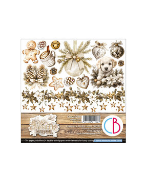 Ciao Bella Winter Season 6x6 Inch Fussy Cut Pad (24pcs) (CBQE088)