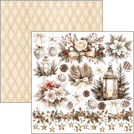 Ciao Bella Winter Season 6x6 Inch Fussy Cut Pad (24pcs) (CBQE088) Ciao Bella Winter Season 6x6 Inch Fussy Cut Pad (24pcs) (CBQE088)
