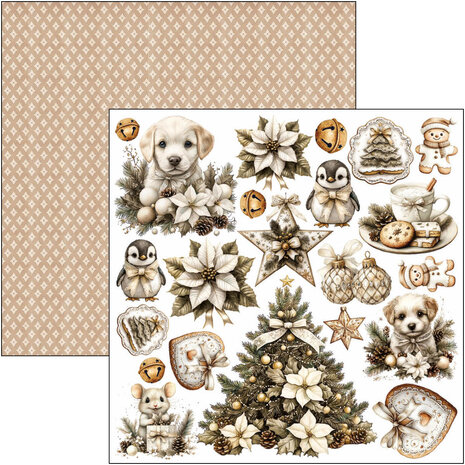 Ciao Bella Winter Season 6x6 Inch Fussy Cut Pad (24pcs) (CBQE088) Ciao Bella Winter Season 6x6 Inch Fussy Cut Pad (24pcs) (CBQE088)