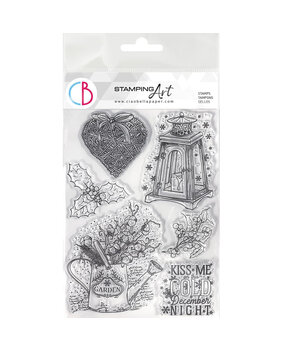 Ciao Bella Winter Season 6x8 Inch Clear Stamps December Night (PS8063)