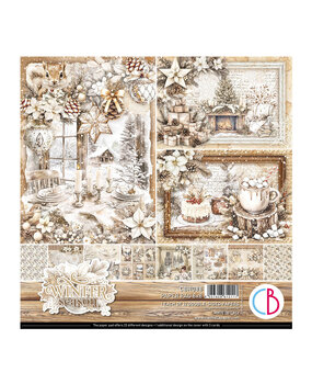 Ciao Bella Winter Season 8x8 Inch Paper Pad (12pcs) (CBH088)