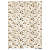 Ciao Bella Winter Season A3 Rice Paper Cozy Wonder Vibes (3pcs) (CBRM144)