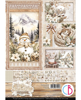 Ciao Bella Winter Season A4 Creative Pad (9pcs) (CBCL088)