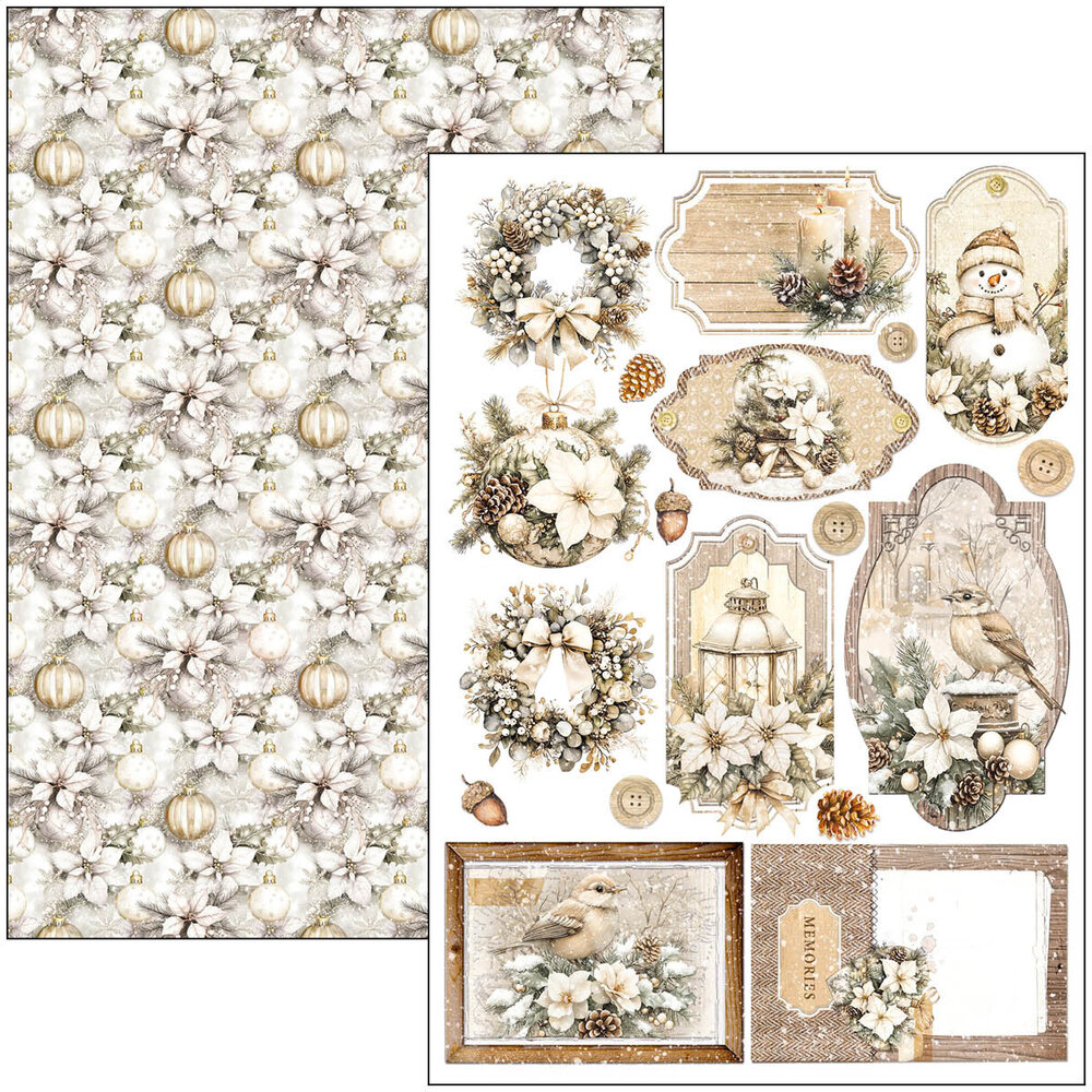 Ciao Bella Winter Season A4 Creative Pad (9pcs) (CBCL088)