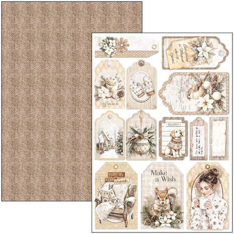 Ciao Bella Winter Season A4 Creative Pad (9pcs) (CBCL088)