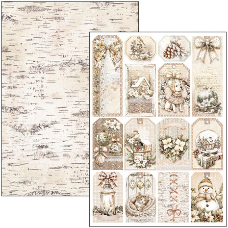 Ciao Bella Winter Season A4 Creative Pad (9pcs) (CBCL088)