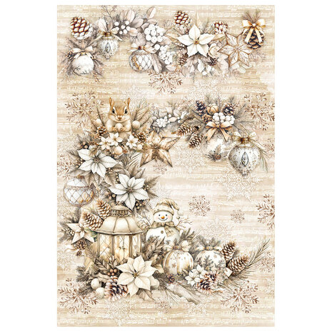 Ciao Bella Winter Season A4 Rice Paper Mixed (4pcs) (CBRA004) Ciao Bella Winter Season A4 Rice Paper Mixed (4pcs) (CBRA004)