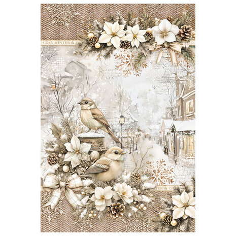 Ciao Bella Winter Season A4 Rice Paper Mixed (4pcs) (CBRA004) Ciao Bella Winter Season A4 Rice Paper Mixed (4pcs) (CBRA004)