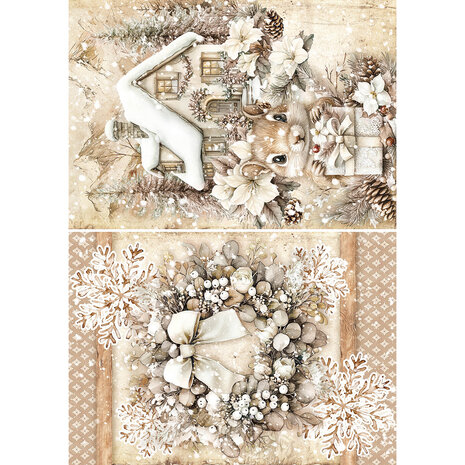 Ciao Bella Winter Season A5 Rice Paper Mixed (8pcs) (CBRS022) Ciao Bella Winter Season A5 Rice Paper Mixed (8pcs) (CBRS022)