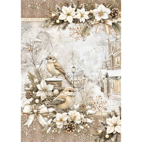 Ciao Bella Winter Season A5 Rice Paper Mixed (8pcs) (CBRS022) Ciao Bella Winter Season A5 Rice Paper Mixed (8pcs) (CBRS022)