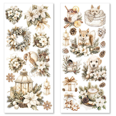 Ciao Bella Winter Season Transparent Adhesive Sheets (5pcs) (CBI004)