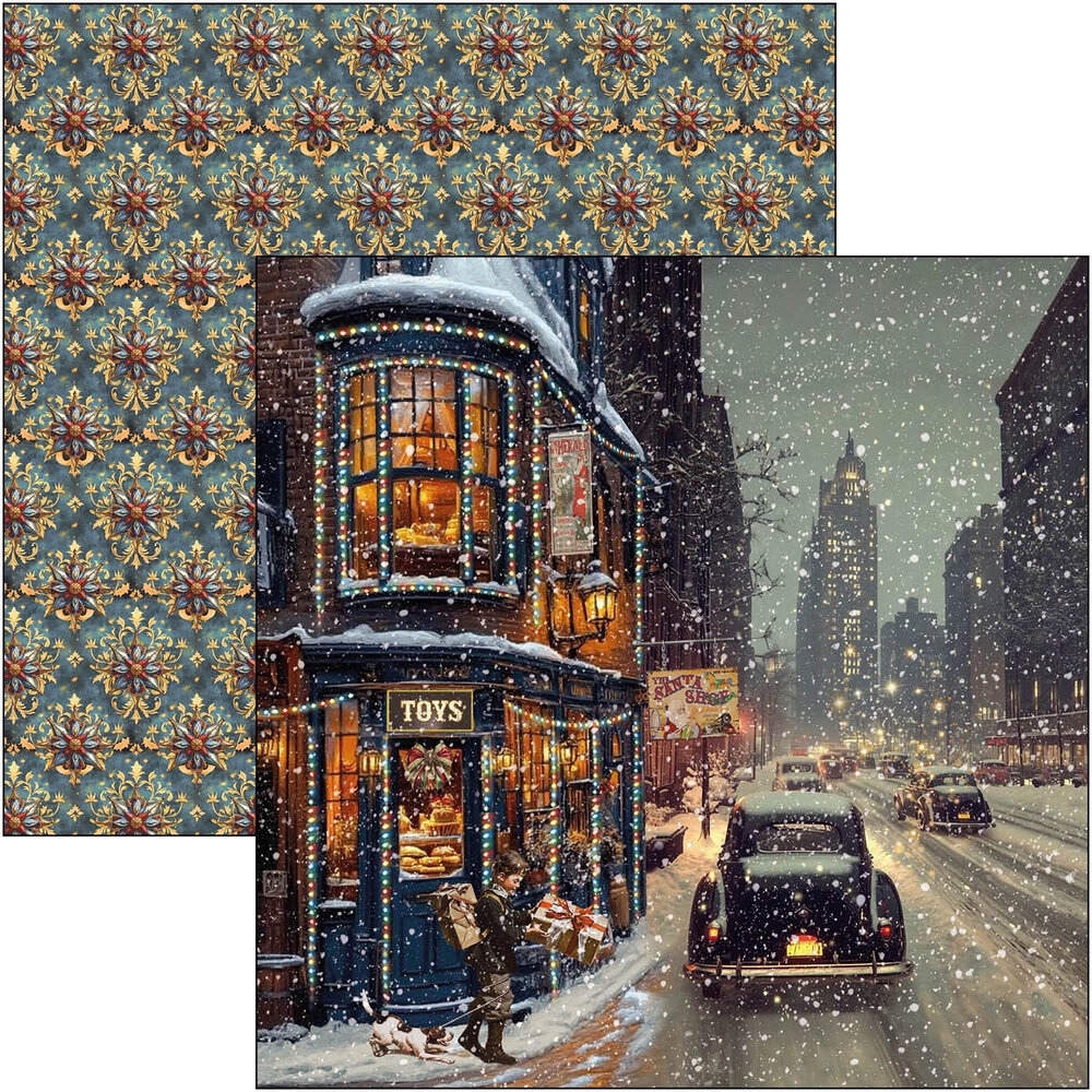 Ciao Bella Toy Shop 12x12 Inch Paper Pad (12pcs) (CBPM089)