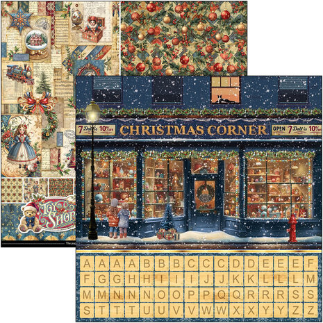 Ciao Bella Toy Shop 12x12 Inch Patterns Pad (8pcs) (CBT089) Ciao Bella Toy Shop 12x12 Inch Patterns Pad (8pcs) (CBT089)