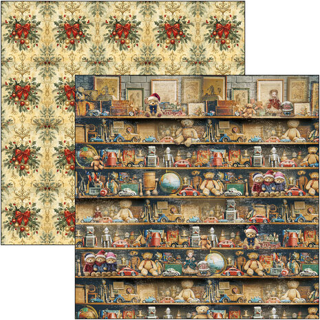 Ciao Bella Toy Shop 12x12 Inch Patterns Pad (8pcs) (CBT089) Ciao Bella Toy Shop 12x12 Inch Patterns Pad (8pcs) (CBT089)