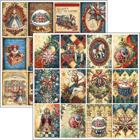 Ciao Bella Toy Shop 12x12 Inch Patterns Pad (8pcs) (CBT089) Ciao Bella Toy Shop 12x12 Inch Patterns Pad (8pcs) (CBT089)