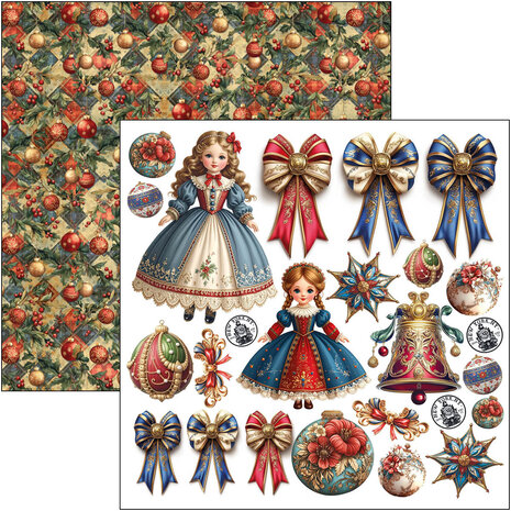 Ciao Bella Toy Shop 6x6 Inch Fussy Cut Pad (24pcs) (CBQE089) Ciao Bella Toy Shop 6x6 Inch Fussy Cut Pad (24pcs) (CBQE089)