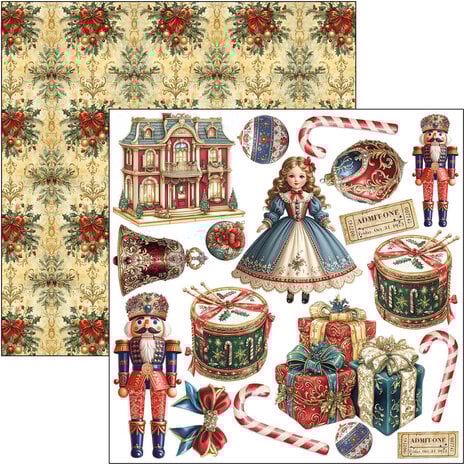 Ciao Bella Toy Shop 6x6 Inch Fussy Cut Pad (24pcs) (CBQE089) Ciao Bella Toy Shop 6x6 Inch Fussy Cut Pad (24pcs) (CBQE089)