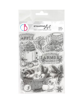 Ciao Bella Toy Shop 6x8 Inch Clear Stamps Pick Your Own Apple (PS8059) (DISCONTINUED)