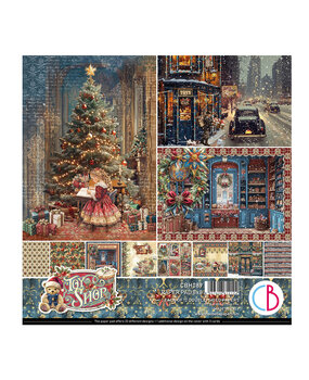 Ciao Bella Toy Shop 8x8 Inch Paper Pad (12pcs) (CBH089)