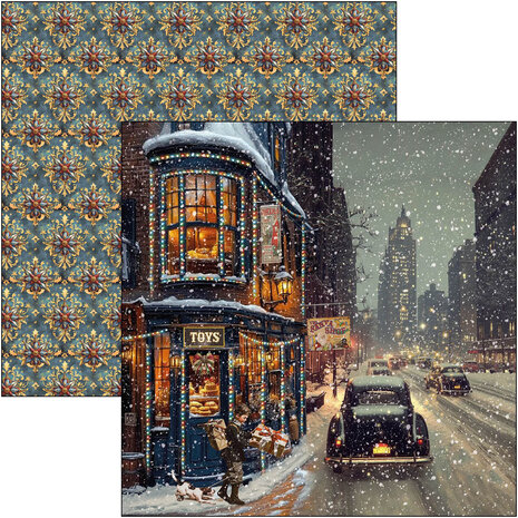 Ciao Bella Toy Shop 8x8 Inch Paper Pad (12pcs) (CBH089)