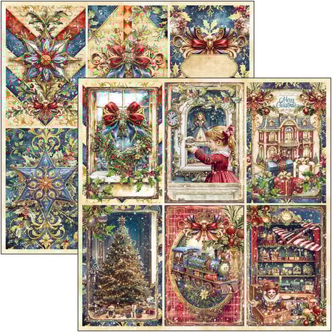 Ciao Bella Toy Shop 8x8 Inch Paper Pad (12pcs) (CBH089)