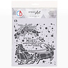 Ciao Bella Toy Shop 8x8 Inch Texture Stencil Wonderful Time (MS8-030) Ciao Bella Toy Shop 8x8 Inch Texture Stencil Wonderful Time (MS8-030)