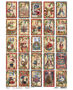 Ciao Bella Toy Shop A3 Rice Paper Advent Calendar (3pcs) (CBRM147)