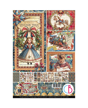 Ciao Bella Toy Shop A4 Creative Pad (9pcs) (CBCL089)