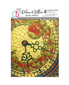 Ciao Bella Toy Shop A4 Deluxe Paper Gold & Vellum Dual Pack Mixed (6pcs) (CBX002)