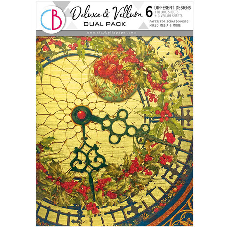Ciao Bella Toy Shop A4 Deluxe Paper Gold & Vellum Dual Pack Mixed (6pcs) (CBX002) Ciao Bella Toy Shop A4 Deluxe Paper Gold & Vellum Dual Pack Mixed (6pcs) (CBX002)