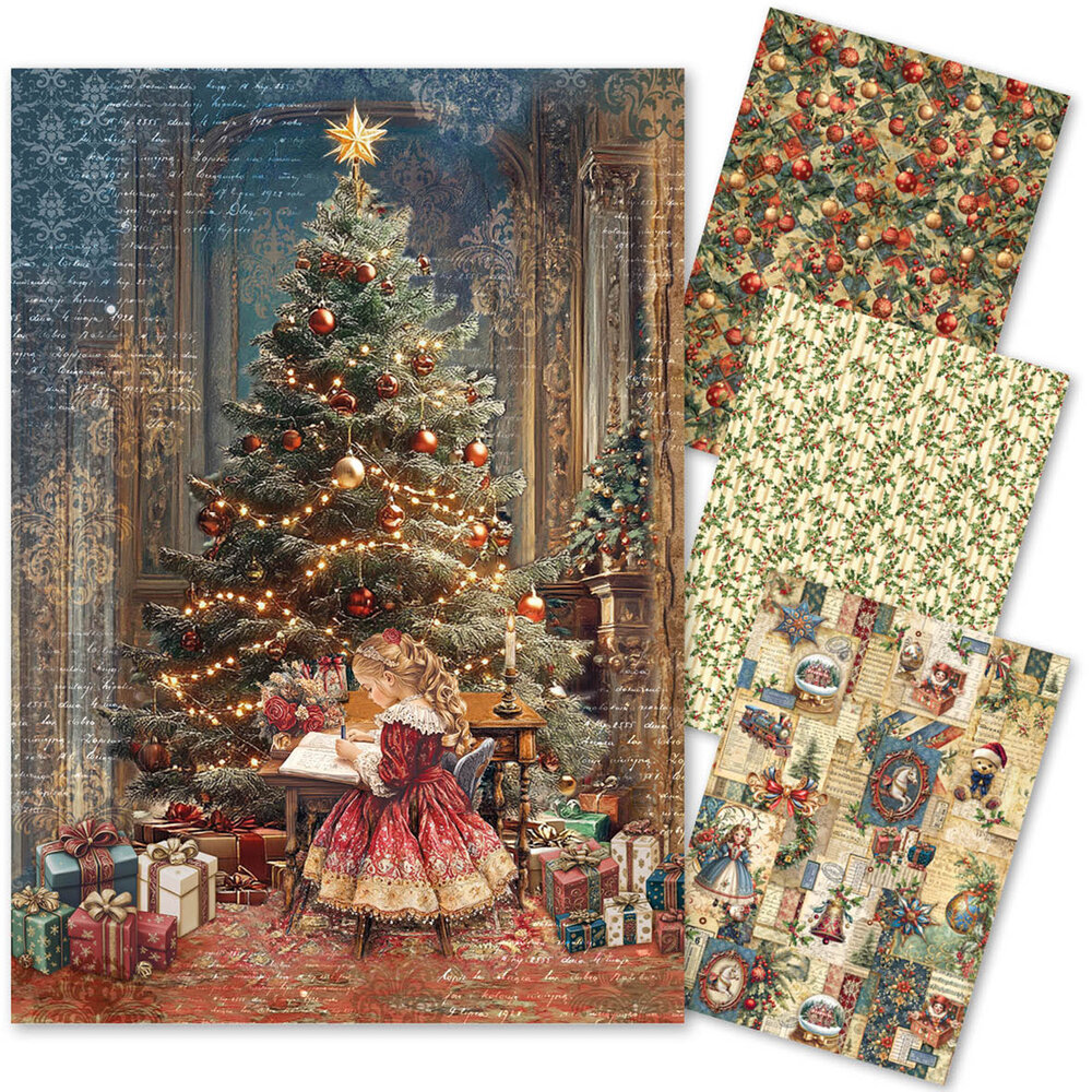 Ciao Bella Toy Shop A4 Rice Paper Mixed (4pcs) (CBRA005) Ciao Bella Toy Shop A4 Rice Paper Mixed (4pcs) (CBRA005)