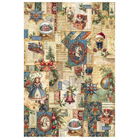 Ciao Bella Toy Shop A4 Rice Paper Mixed (4pcs) (CBRA005) Ciao Bella Toy Shop A4 Rice Paper Mixed (4pcs) (CBRA005)